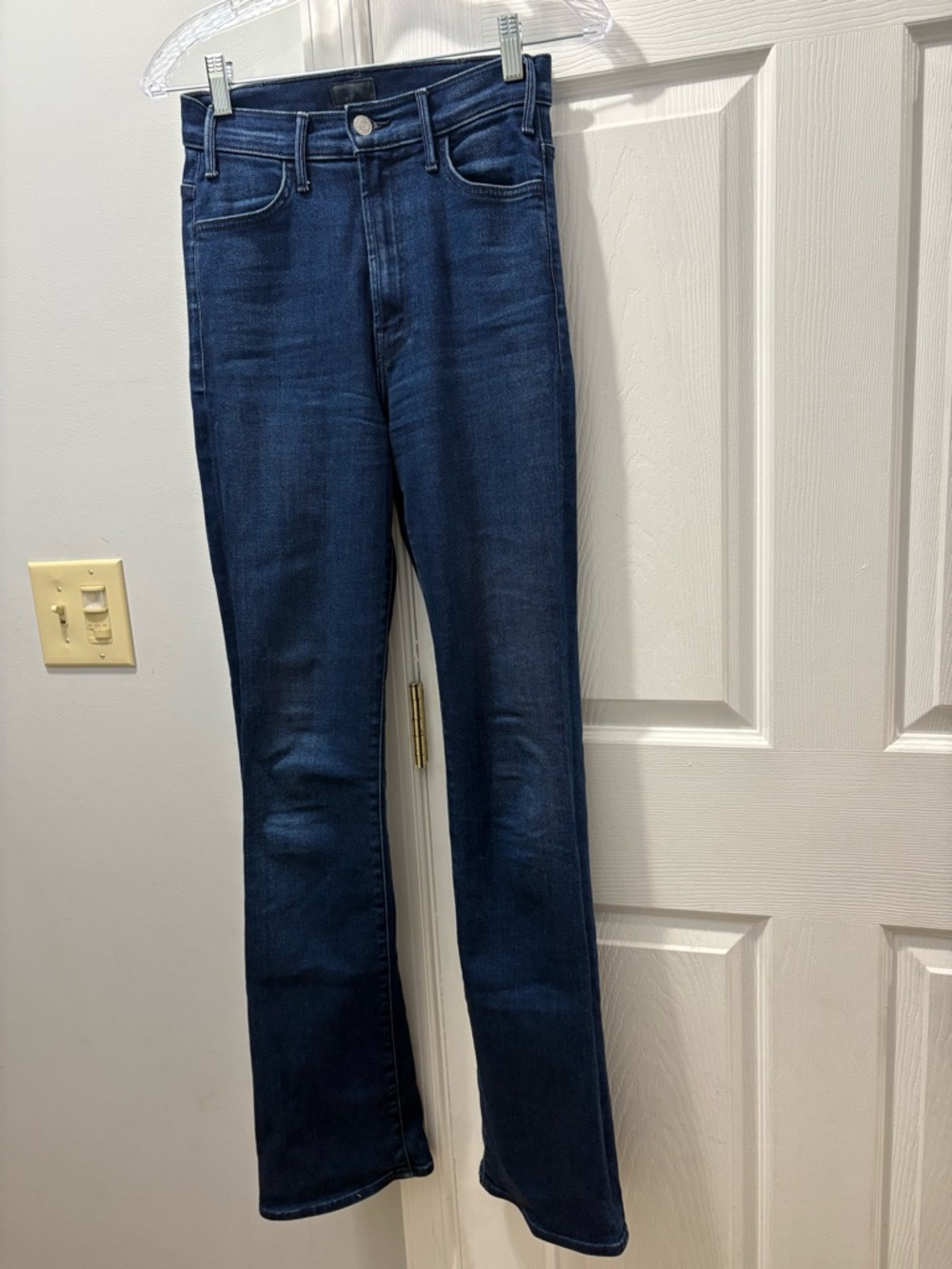 Mother The Hustler Heel Taking Shape Blue Jeans Women's Denim Size 25
